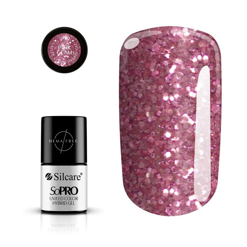 SILCARE - SoPRO Vernis Gel - Glam Pink - Papillo'Nails