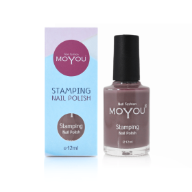 Nail Fashion Moyou - Vernis Stamping Grey Sky