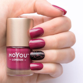 Moyou London - Vernis Stamping Sangria