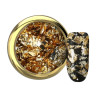 Makear Alu Flakes - Golden Fever (feuilles métalliques nail art)