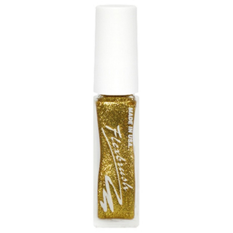 FLEXBRUSH - Vernis Liner Nail Art Or Pailleté