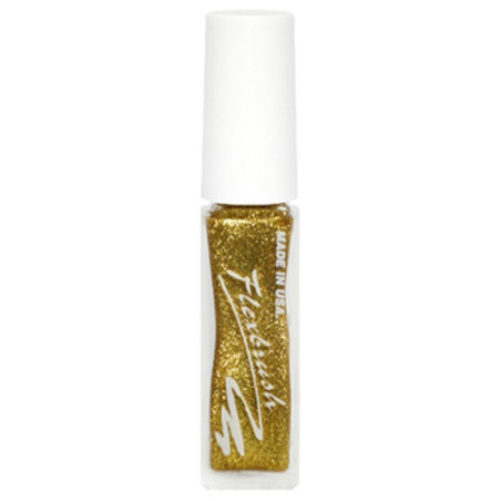 FLEXBRUSH - Vernis Liner Nail Art Or Pailleté