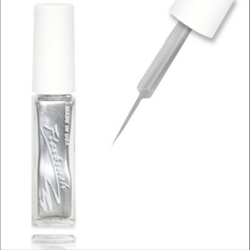 FLEXBRUSH - Vernis Liner Nail Art Argent Nacré
