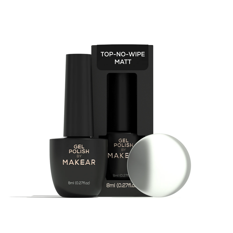 Makear - Top Coat No Wipe Velvet Matt