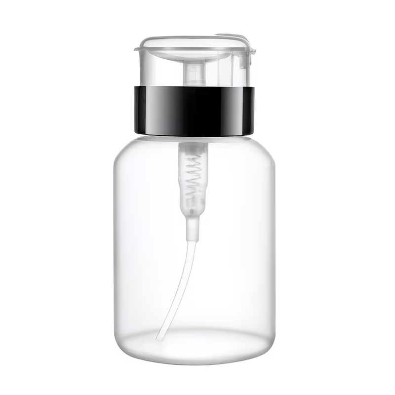 Flacon Pompe 120ml Noir