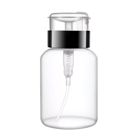 Flacon Pompe 120ml Noir