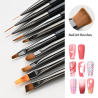 Kit de 10 Pinceaux Gel Nail Art