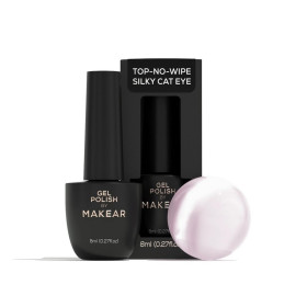 Makear - Top No Wipe Silky Cat Eye 8ml