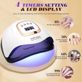 SUNUV - SUN X25 - Lampe UV/LED - Papillo'Nails