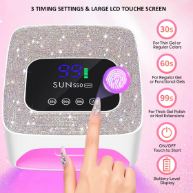 SUNUV - SUN S50 - Lampe UV/LED sans fil - Papillo'Nails