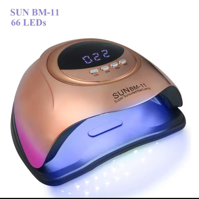 SUNUV - SUN BM11 - Lampe UV/LED (Chrome Or/Rose) - Papillo'Nails
