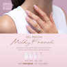 MAKEAR - Vernis Gel Couleur - Collection Milky French - Papillo'Nails