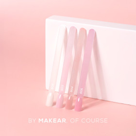 MAKEAR - Vernis Gel Couleur - Collection Milky French - Papillo'Nails