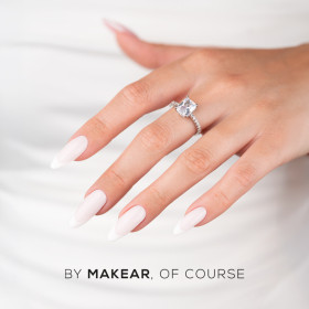 MAKEAR - Vernis Gel Couleur - Collection Milky French - Papillo'Nails