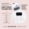MAKEAR - THUMBS PRO - Lampe UV/LED 72W  (avec mode pouce) - Papillo'Nails