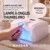 MAKEAR - THUMBS PRO - Lampe UV/LED 72W  (avec mode pouce) - Papillo'Nails