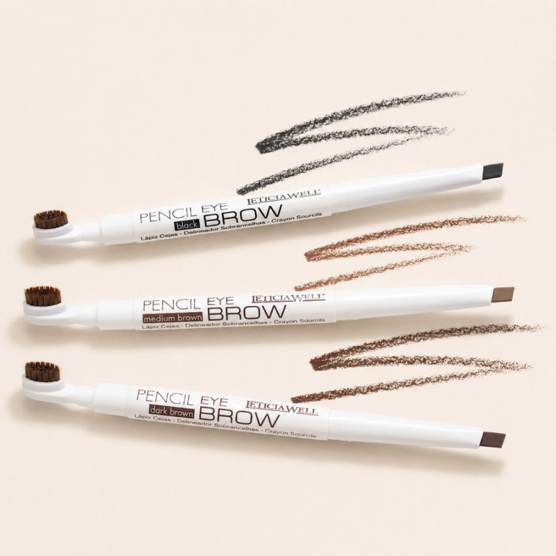 LETICIA WELL - Crayon à Sourcils + Peigne - Papillo'Nails