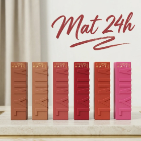 LETICIA WELL - Matte Vinyl 24H - Rouge à lèvres Mat Velours - Papillo'Nails