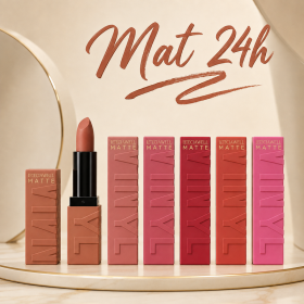 LETICIA WELL - Matte Vinyl 24H - Rouge à lèvres Mat Velours - Papillo'Nails