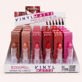 LETICIA WELL - Matte Vinyl 24H - Rouge à lèvres Mat Velours - Papillo'Nails