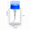 PAPILLO'NAILS - Flacon Pompe 120ml Bleu - Papillo'Nails