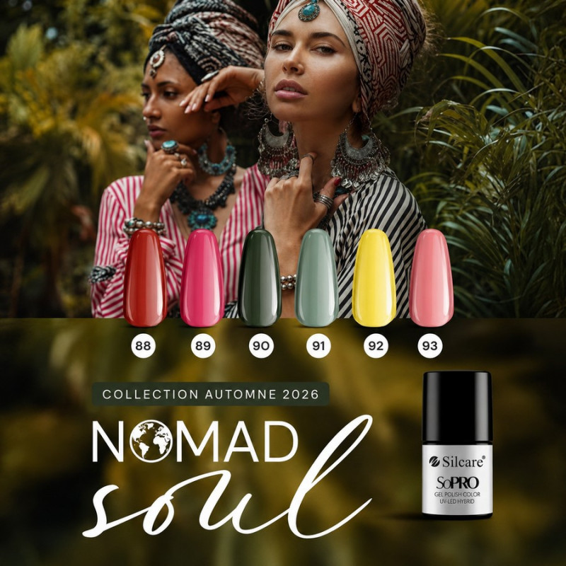 SILCARE - SoPRO Vernis Gel - Collection Nomad Soul - Papillo'Nails