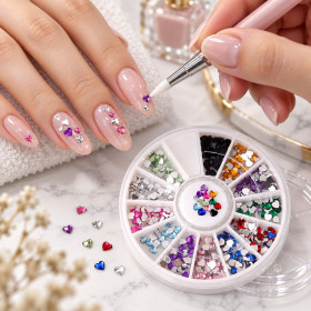 Carrousel de strass Coeur