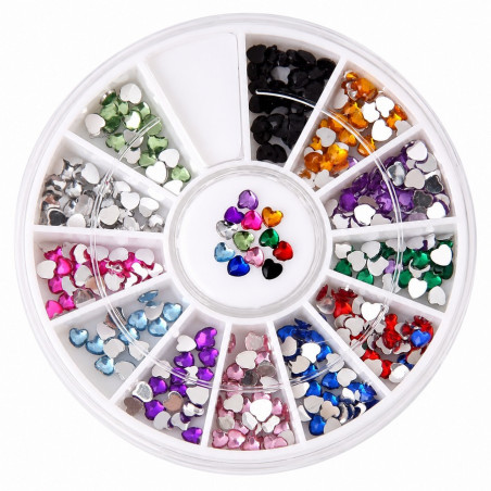 Carrousel de strass Coeur