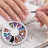 PAPILLO'NAILS - Carrousel de strass Croissant de Lune - Papillo'Nails