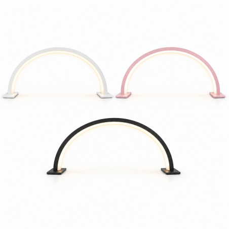 Lampe de table manucure demi-lune (Moyen Modèle)