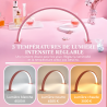 Lampe de table manucure demi-lune (Moyen Modèle)