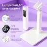 SUNUV - Lampe Flash UV/LED avec socle amovible - Papillo'Nails
