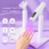 SUNUV - Lampe Flash UV/LED avec socle amovible - Papillo'Nails