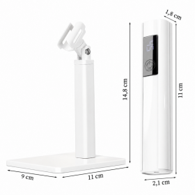 SUNUV - Lampe Flash UV/LED avec socle amovible - Papillo'Nails