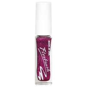 FLEXBRUSH - Vernis Liner Nail Art Fuchsia Pailleté - Papillo'Nails