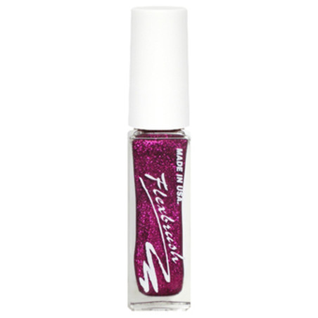 FLEXBRUSH - Vernis Liner Nail Art Fuchsia Pailleté - Papillo'Nails