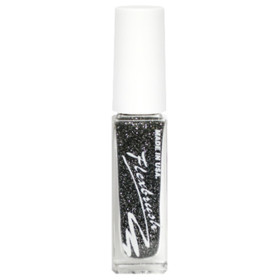 FLEXBRUSH - Vernis Liner Nail Art Noir Pailleté - Papillo'Nails