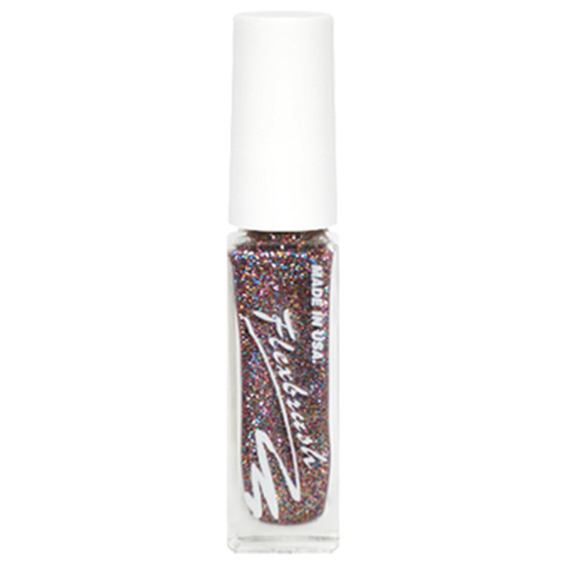 FLEXBRUSH - Vernis Liner Nail Art Multicolore Pailleté - Papillo'Nails