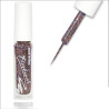 FLEXBRUSH - Vernis Liner Nail Art Multicolore Pailleté - Papillo'Nails