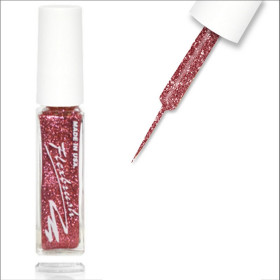 FLEXBRUSH - Vernis Liner Nail Art Rose Pailleté - Papillo'Nails