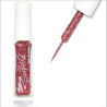 FLEXBRUSH - Vernis Liner Nail Art Rose Pailleté - Papillo'Nails