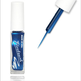 FLEXBRUSH - Vernis Liner Nail Art Bleu Nacré - Papillo'Nails