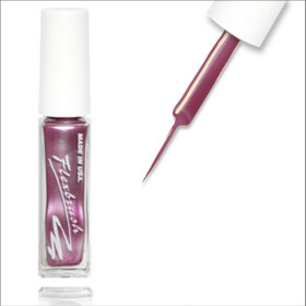 FLEXBRUSH - Vernis Liner Nail Art Magenta Nacré - Papillo'Nails