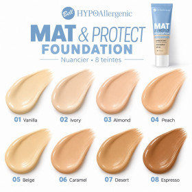 BELL COSMETICS - Bell Hypoallergenic - Fond De Teint Mat & Protect (hypoallergénique & biosourcé) - Papillo'Nails