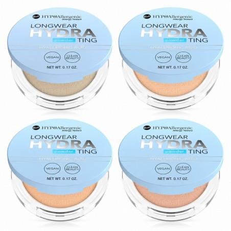 BELL COSMETICS - Bell Hypoallergenic - Poudre Compacte Hydratante (hypoallergénique & biosourcé) - Papillo'Nails