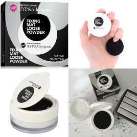 Poudre Libre Fixatrice Matifiante Hypoallergénique BELL COSMETICS | Papillo'Nails
