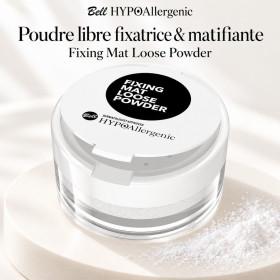 Poudre Libre Fixatrice Matifiante Hypoallergénique BELL COSMETICS | Papillo'Nails