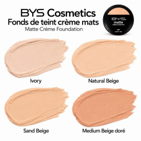BYS COSMETICS - Fond De Teint Crème Matifiant - Papillo'Nails