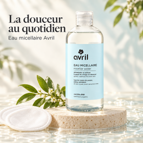 AVRIL - Eau Micellaire (certifiée Bio) - Papillo'Nails