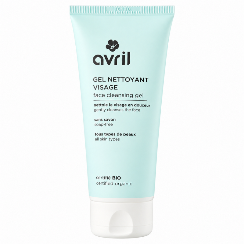 AVRIL - Gel Nettoyant Visage Sans Savon (certifié Bio) - Papillo'Nails